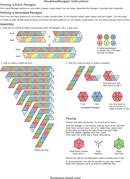 Hexahexaflexagon Instructions form