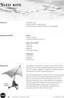 Sled Kite Template form
