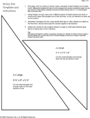 Stiker Kite Template form