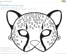 Animal Mask Template form