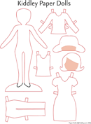 Kiddley Paper Dolls form