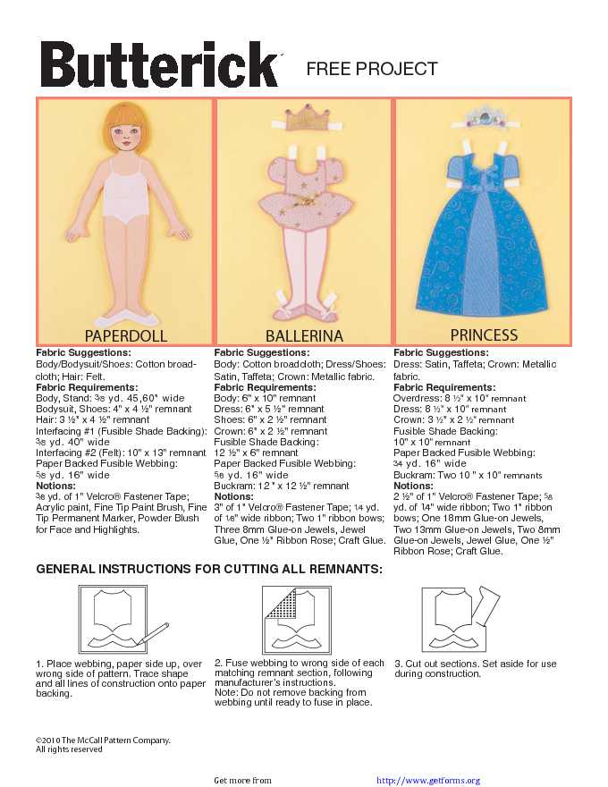 Paper Doll Template 1