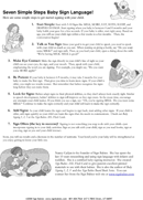 Baby Sign Language Chart 2 form