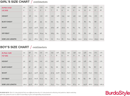 Baby Size Chart form