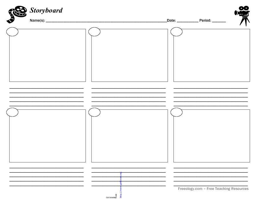 Storyboard Template Pdf