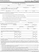 Form I-134 form