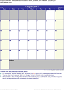 August 2014 Calendar 1 form