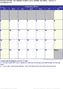 February 2014 Calendar 2 form