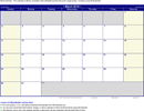 March 2014 Calendar 2 form