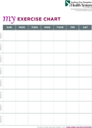 Exercise Chart form