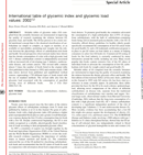 Glycemic Index Chart 3 form