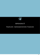 Implementation Timeline Template form