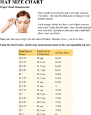 Hat Size Chart form