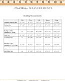 Mattress Size Chart 1 form