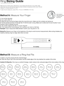 Ring Size Chart 2 form