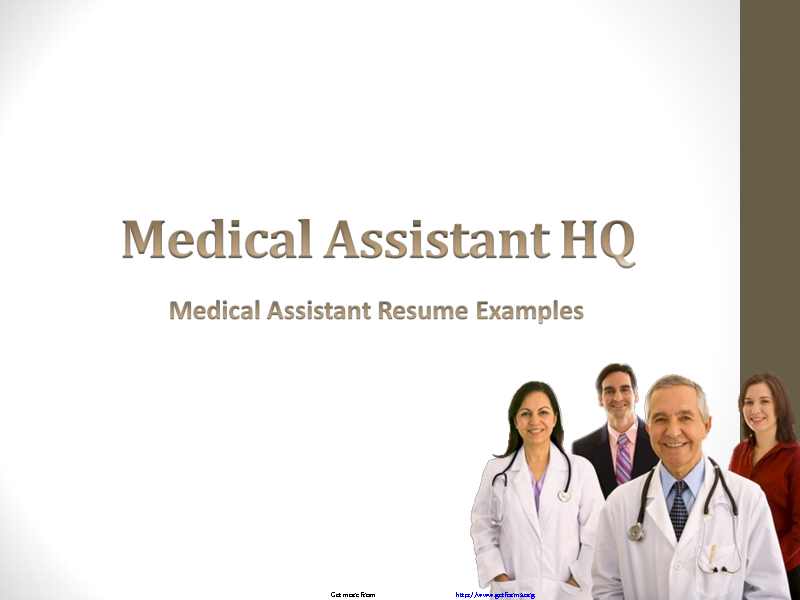 Medical Assistant Resume Sample 2