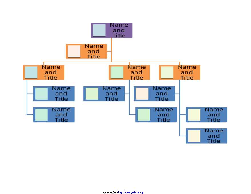 Blank Organizational Chart 2