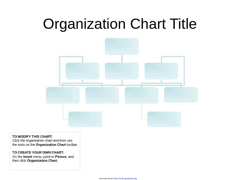 Organizational Chart (Basic Layout) 2