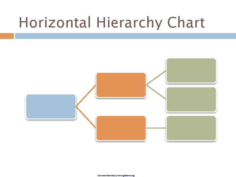 Horizontal Organization Chart 1