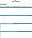 Employee Satisfaction Survey form