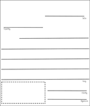 Friendly Letter Template With Prompts form