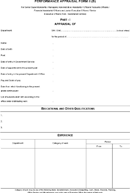 Employee Appraisal Form form