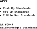 APFT Chart 1 form