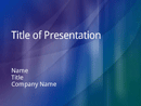 Sample Presentation Slides (Three Swooshes Design) form