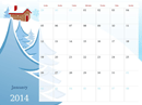 2014 Illustrated Seasonal Calendar (Sun-sat) form