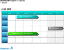 Project Planning Calendar form