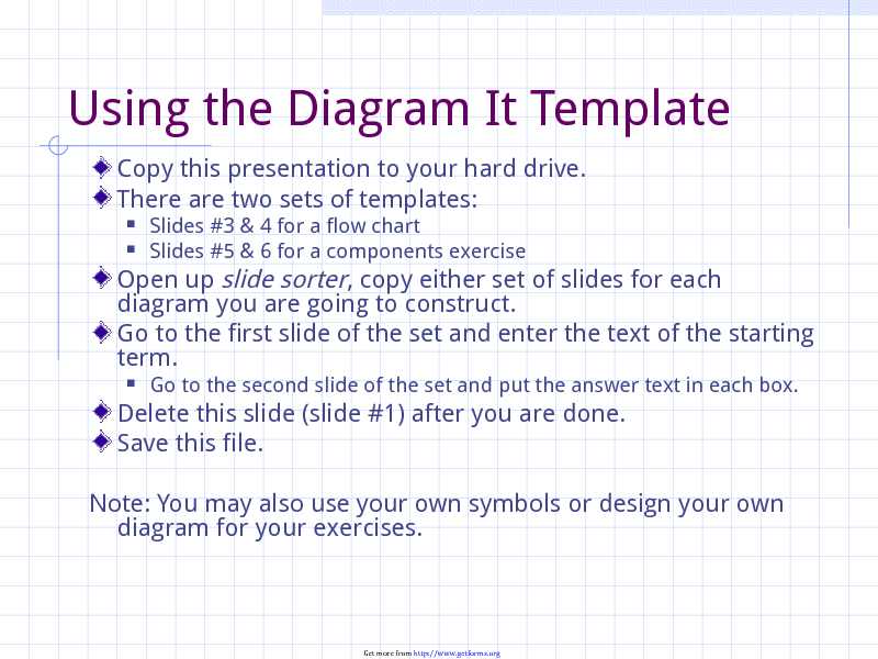 Diagram It Game Template