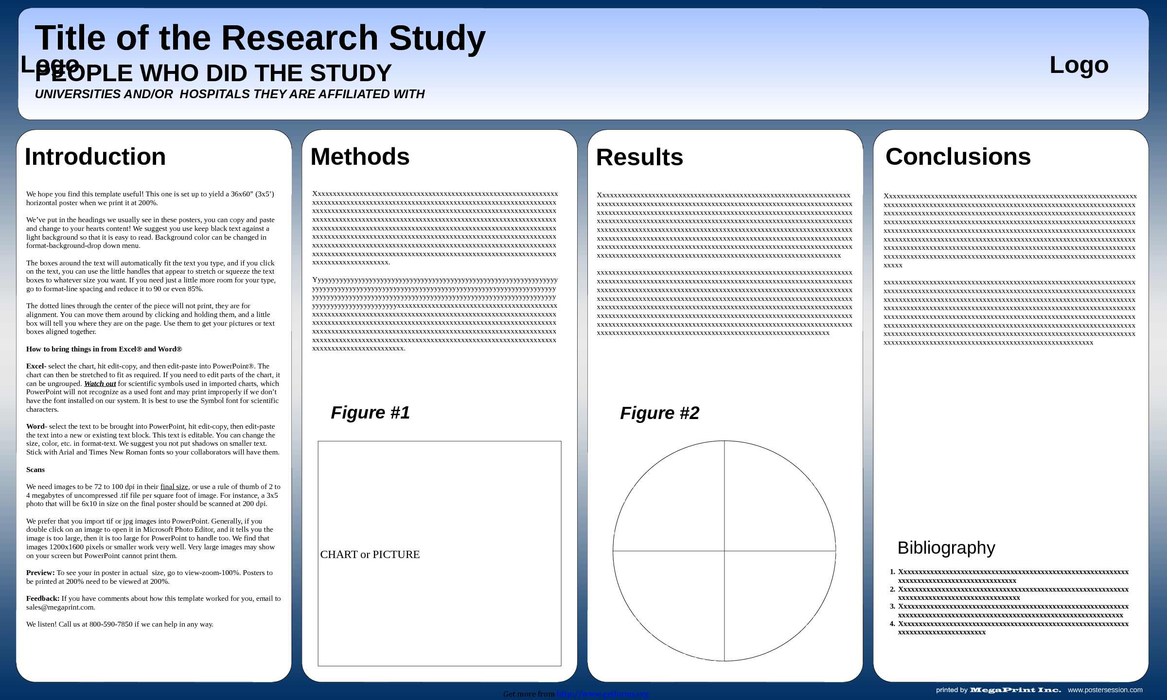 Powerpoint Scientific Research Poster Template (36