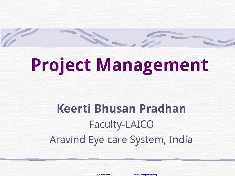 Project Management