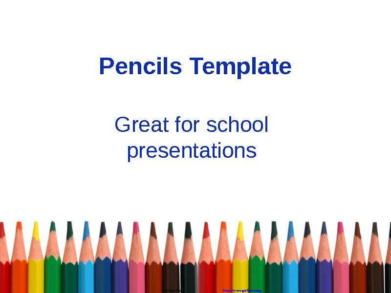 Pencil PowerPoint Template