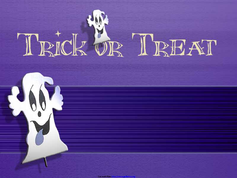 Trick or Treat Design Slides