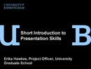 Introduction to Presentation Skills form