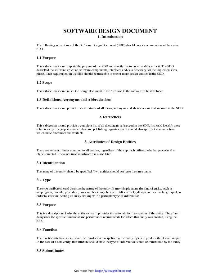 Software Design Document 4