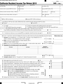 2012 540 Form form