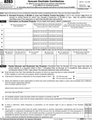 IRS Form 8283 form