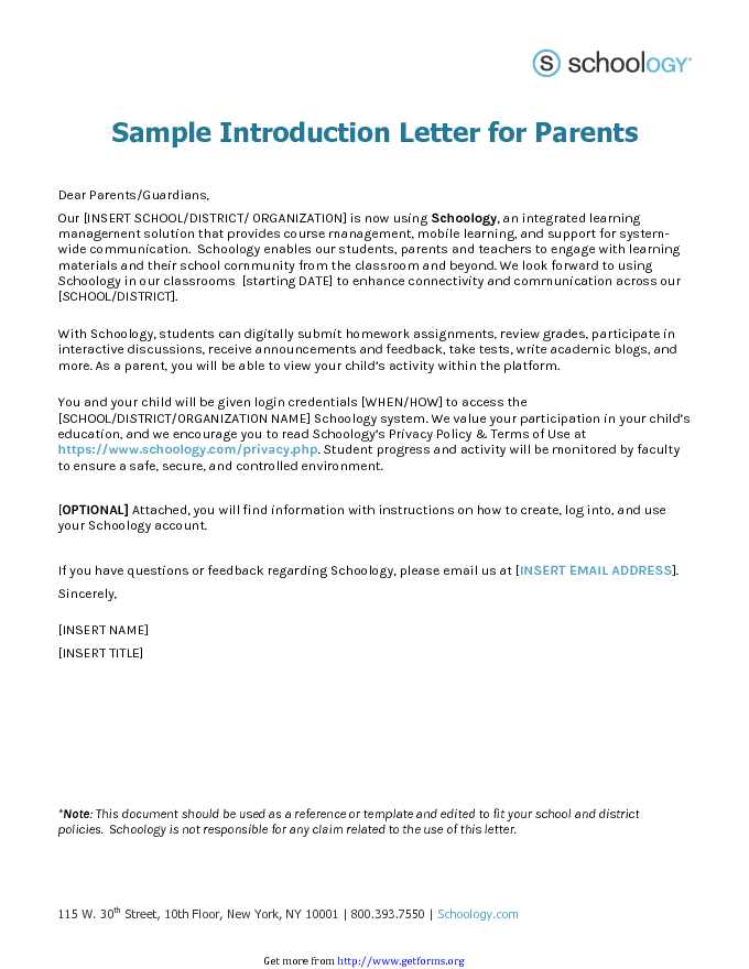 Examples of Letter of Introduction