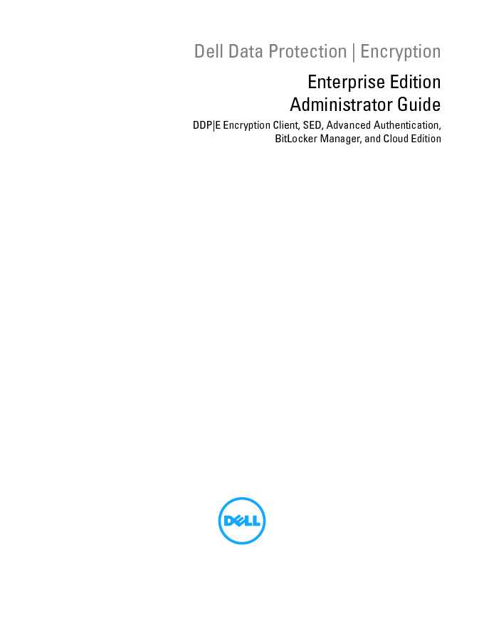 Dell Administrators Guide Sample