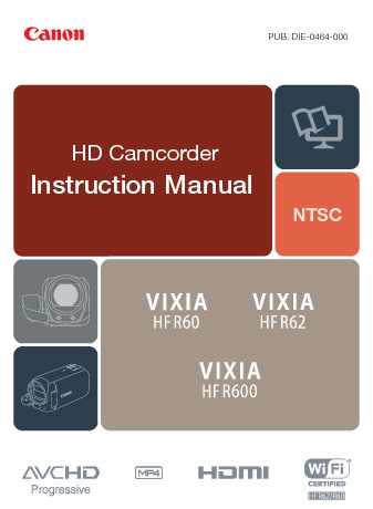 Canon Instruction Guide Sample
