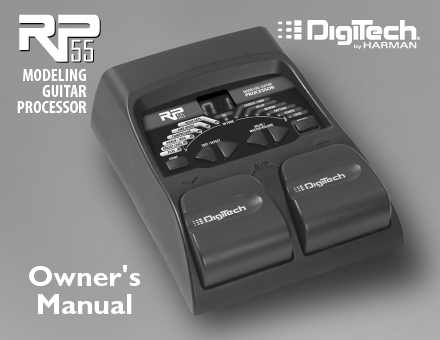 Digi Tech Owners Manual Sample