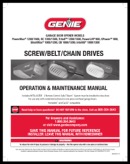 Genie Owners Manual Sample form