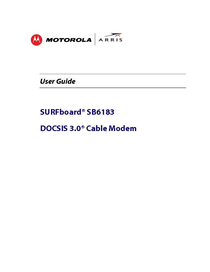 Motorola Owners Manual Sample