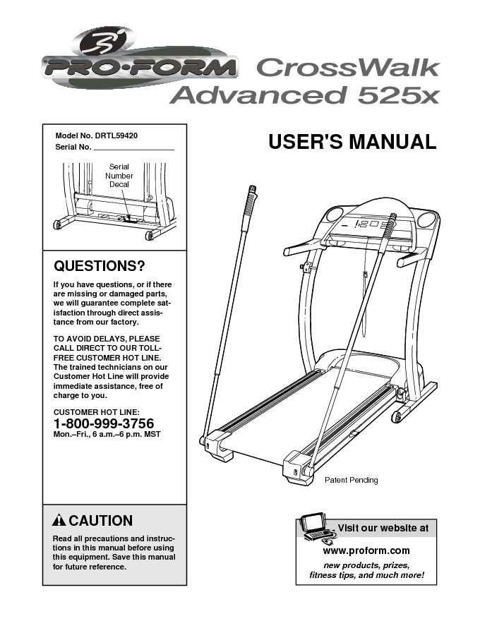 ProForm Owners Manual Sample