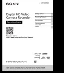 Sony Quick Start Guide Sample form