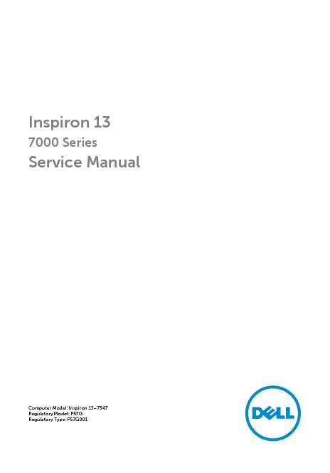 Dell Service Manual Sample