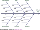 Fish Bone Diagram Template form