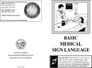 Basic Medical Sign Language form